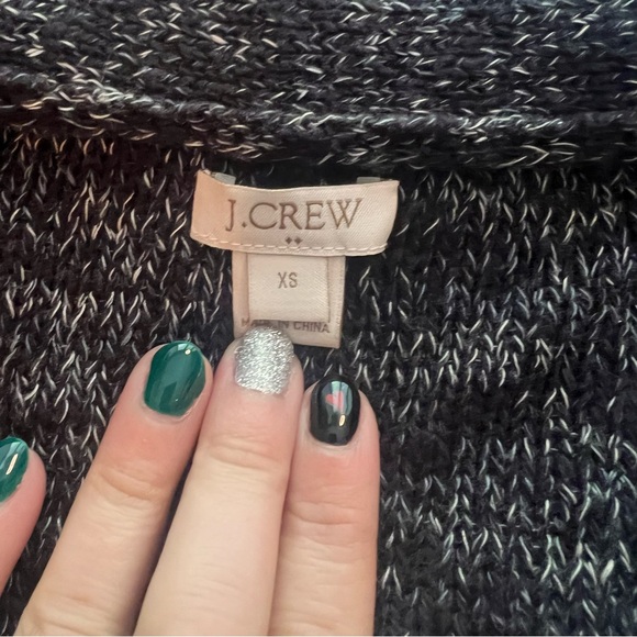 J.Crew factory linen blend open knit cardigan - Picture 3 of 4